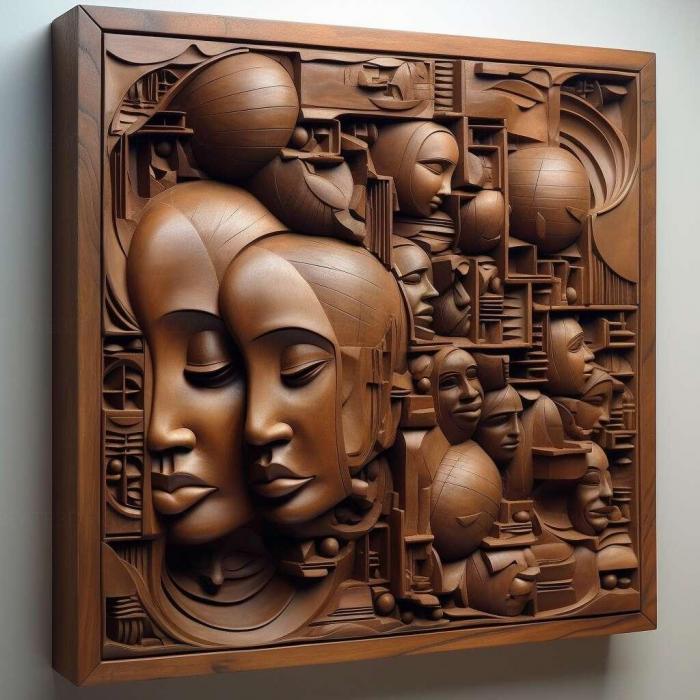 نموذج ثلاثي الأبعاد لآلة CNC 3D Art 